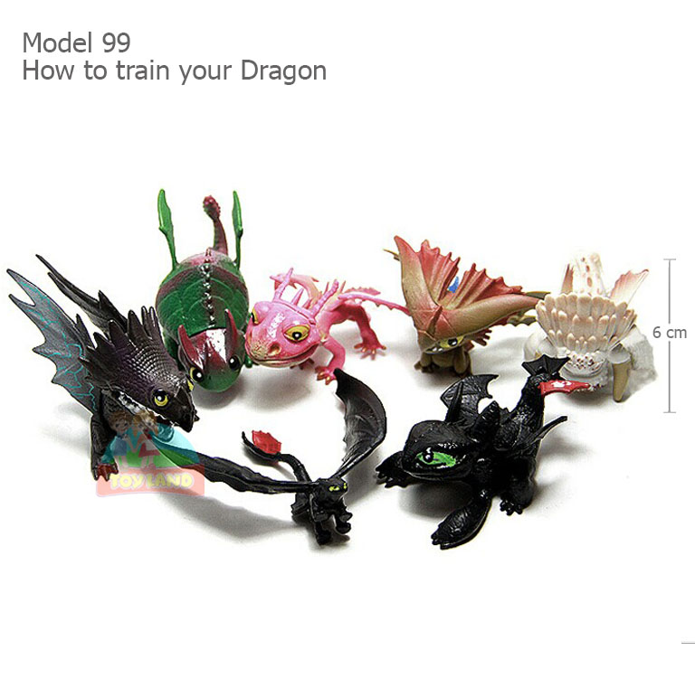 Action Figure Set - Model 99 :  How to train your Dragon